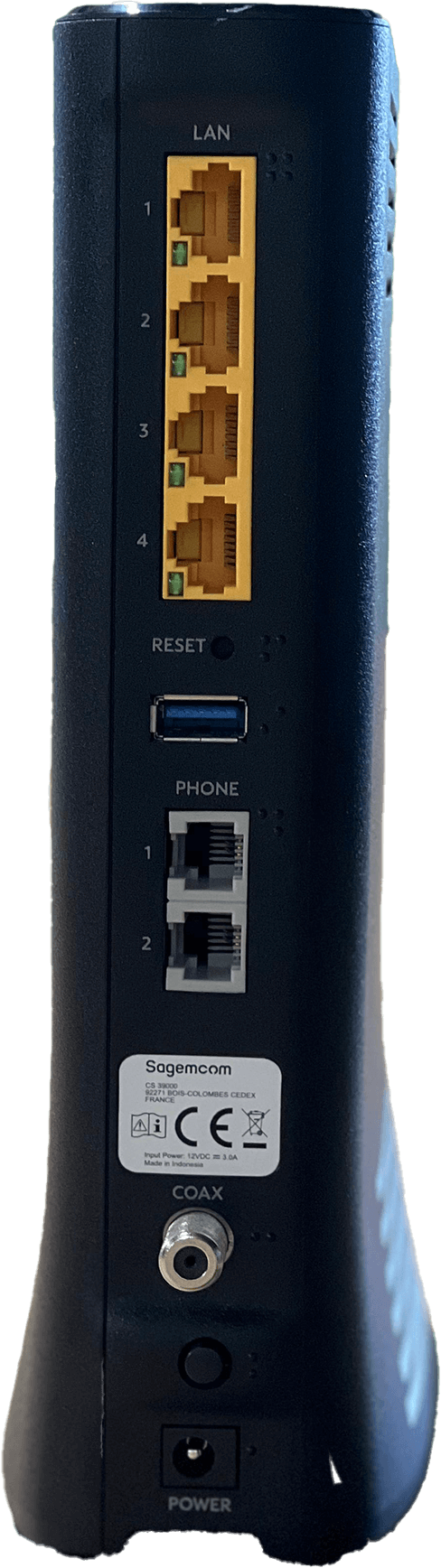 Sagemcom Fast 3896 Vios router