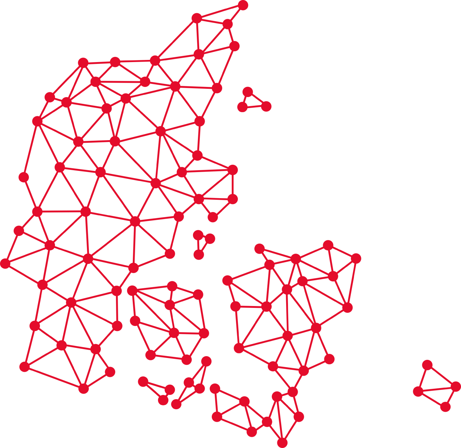 Kort over Danmark